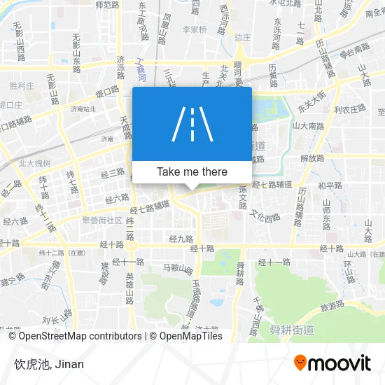 饮虎池 map