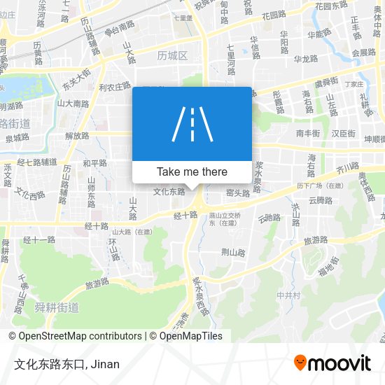 文化东路东口 map
