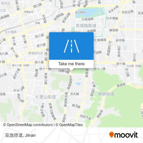 应急匝道 map