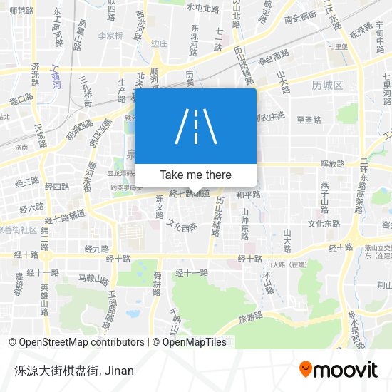 泺源大街棋盘街 map