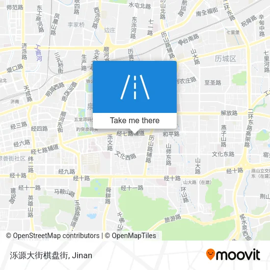 泺源大街棋盘街 map