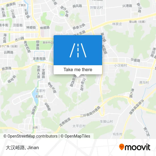 大汉峪路 map