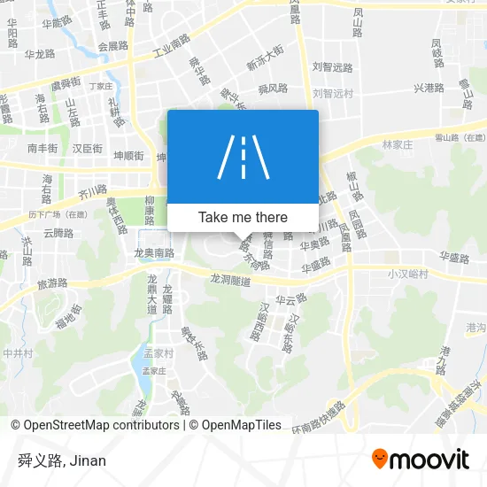 舜义路 map