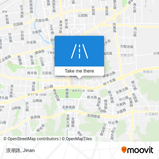 浪潮路 map