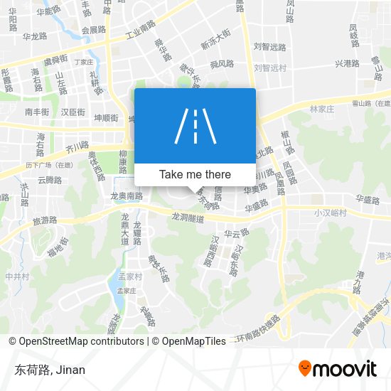 东荷路 map