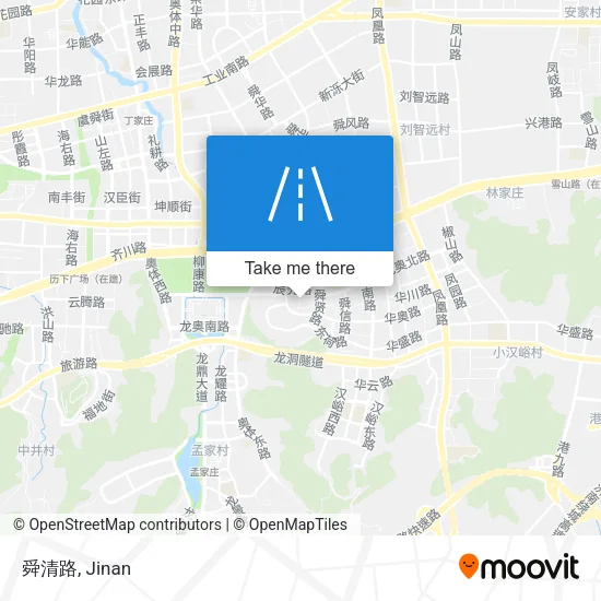 舜清路 map