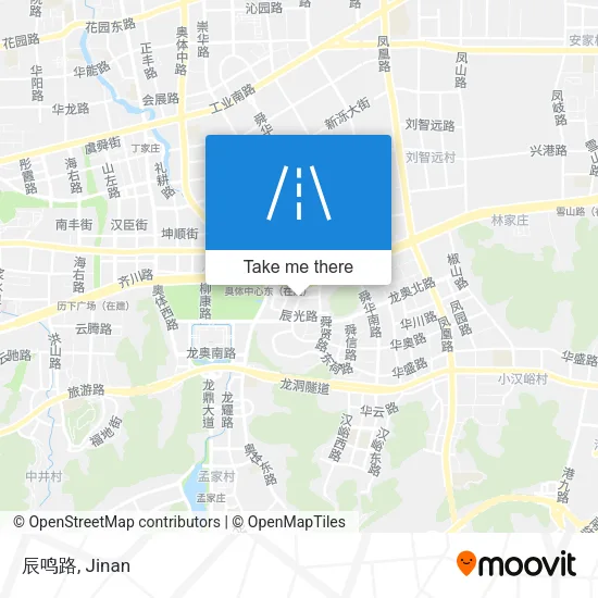 辰鸣路 map