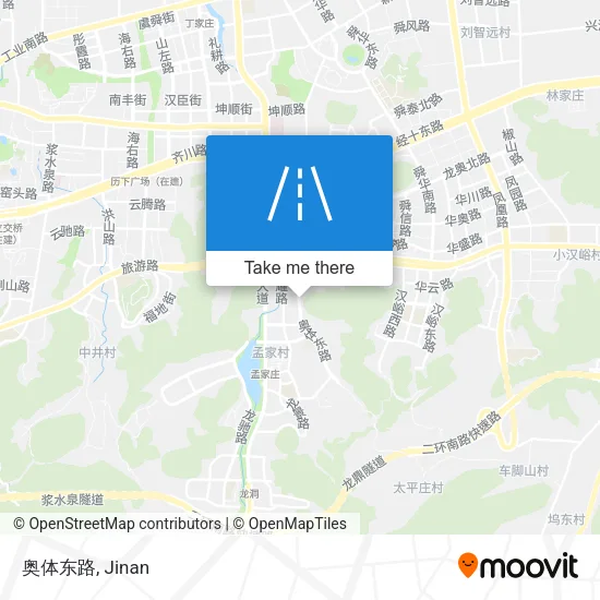 奥体东路 map