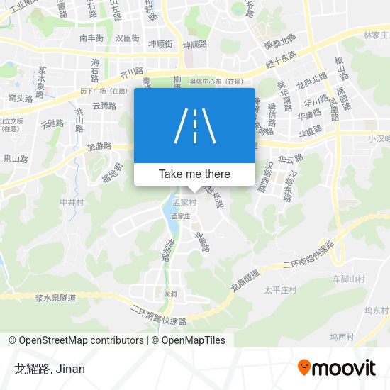 龙耀路 map