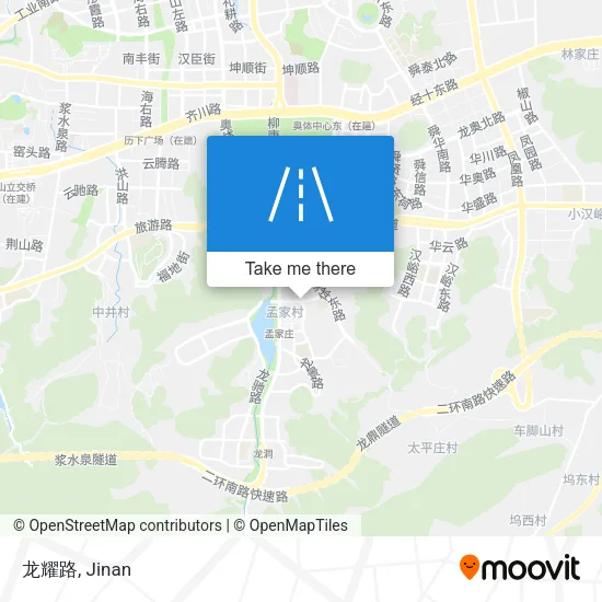 龙耀路 map