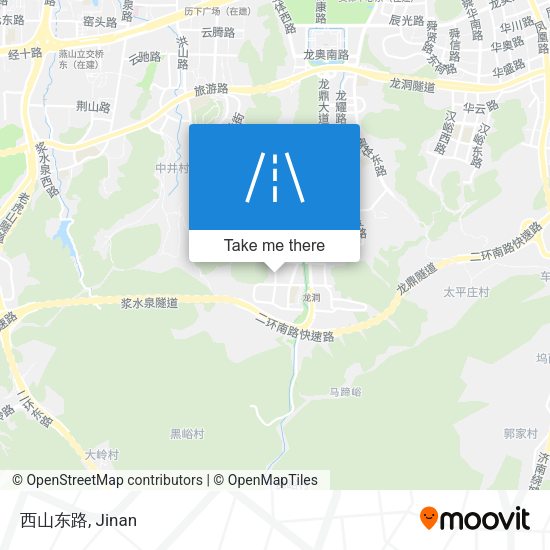 西山东路 map