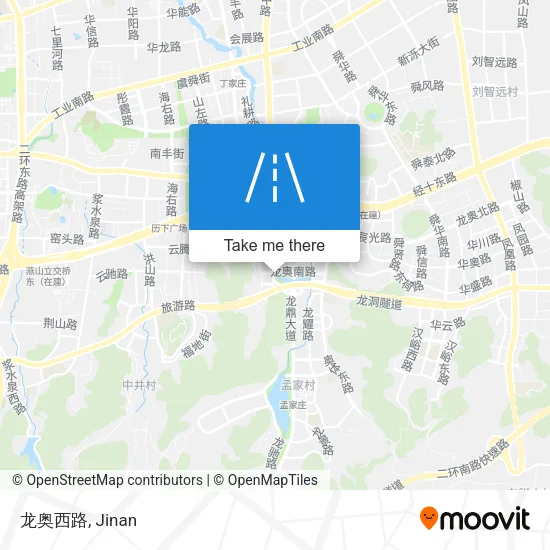 龙奥西路 map