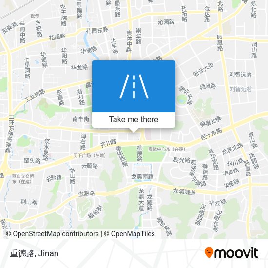 重德路 map