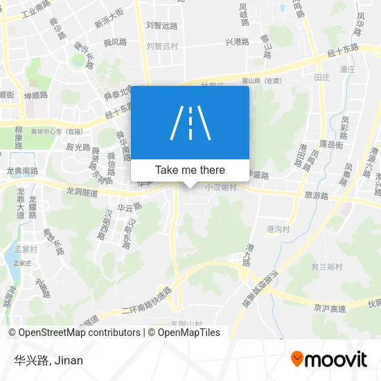 华兴路 map
