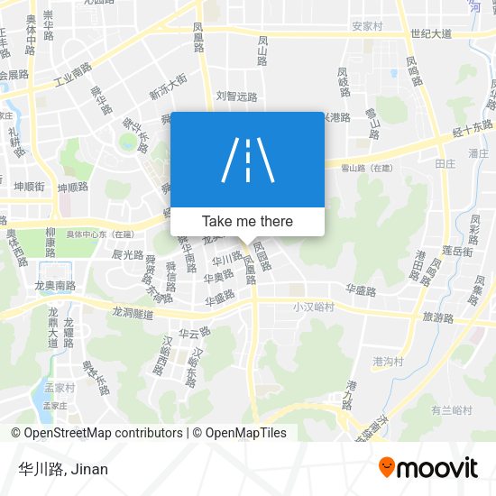 华川路 map