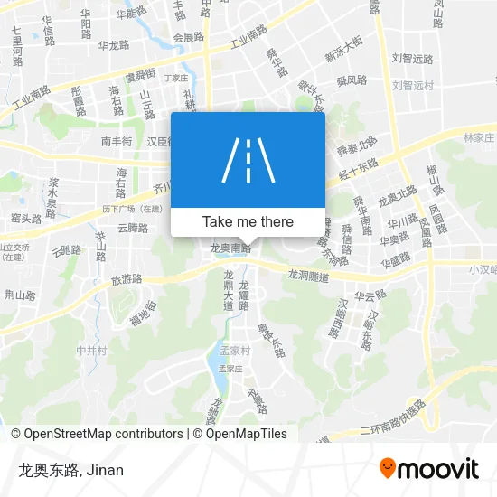 龙奥东路 map