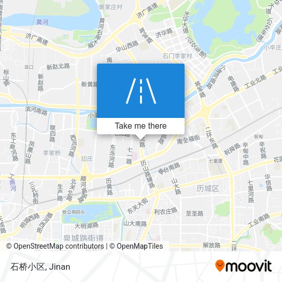 石桥小区 map