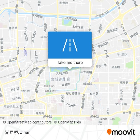 湖居桥 map