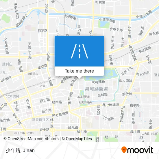 少年路 map
