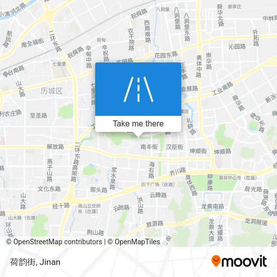 荷韵街 map