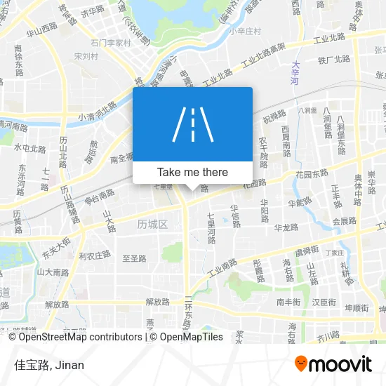 佳宝路 map