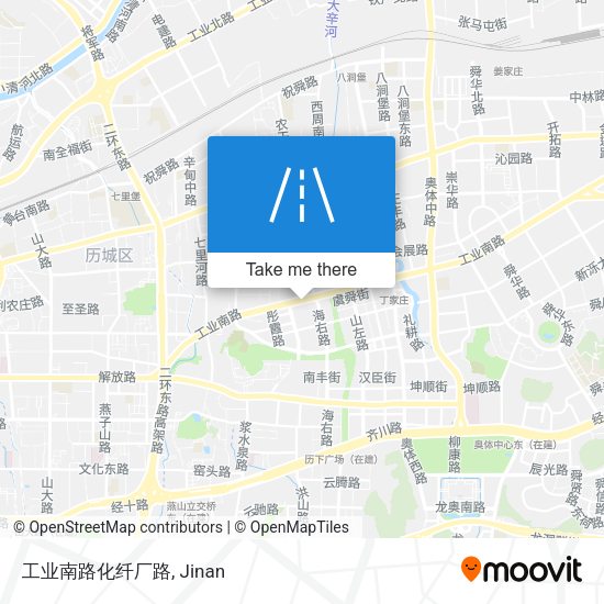 工业南路化纤厂路 map