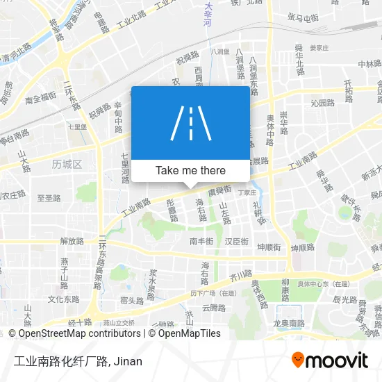 工业南路化纤厂路 map