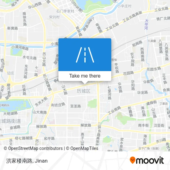 洪家楼南路 map