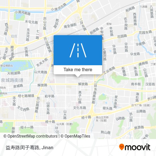 益寿路闵子骞路 map