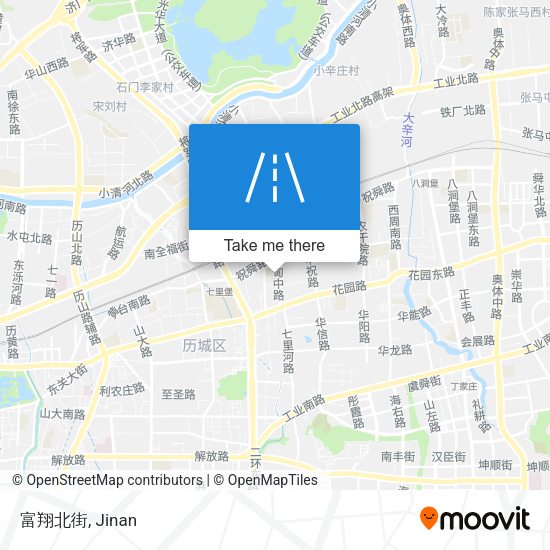 富翔北街 map