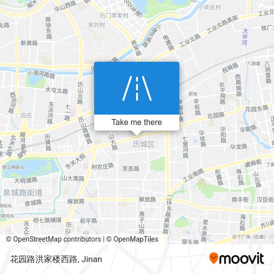 花园路洪家楼西路 map