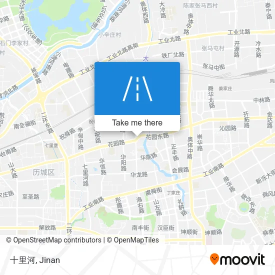 十里河 map