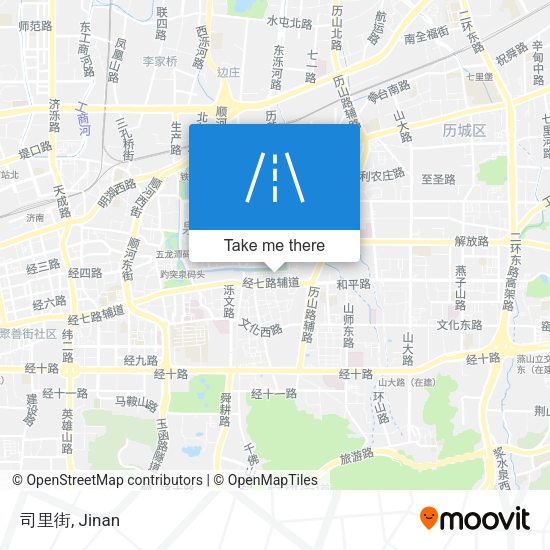 司里街 map