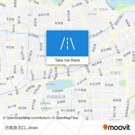 历黄路北口 map