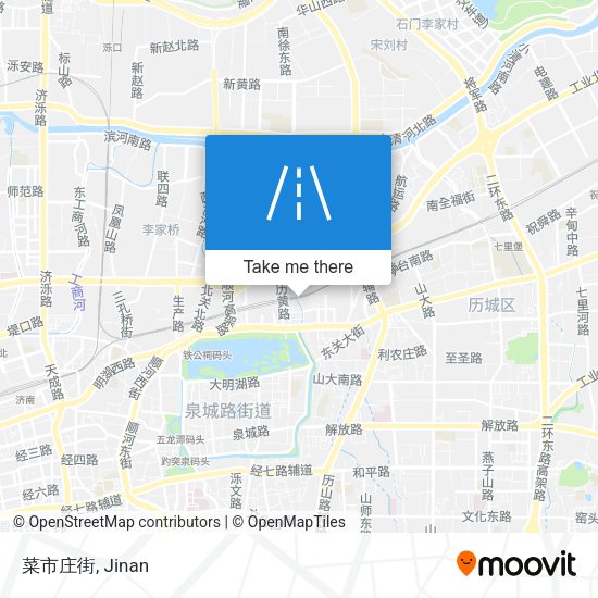 菜市庄街 map