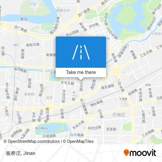 板桥庄 map