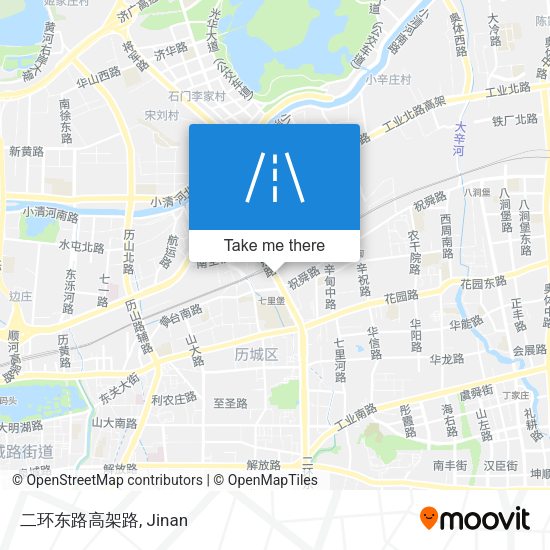 二环东路高架路 map