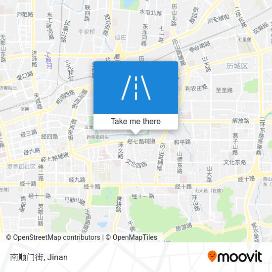 南顺门街 map