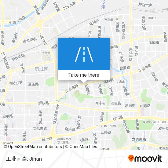 工业南路 map
