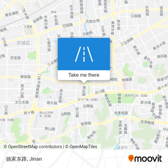 姚家东路 map