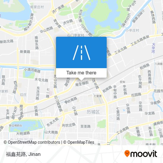 福鑫苑路 map