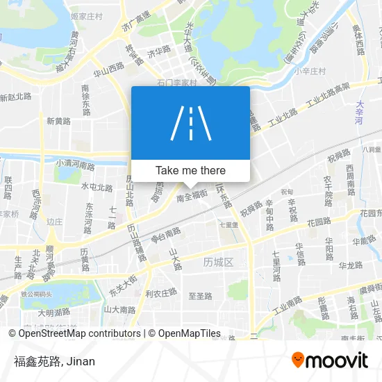 福鑫苑路 map