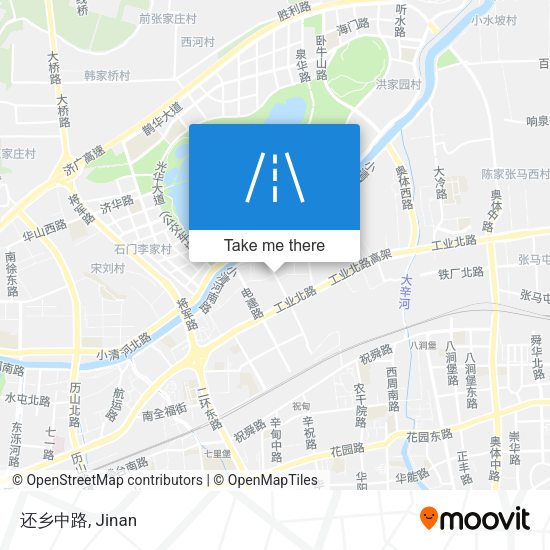还乡中路 map