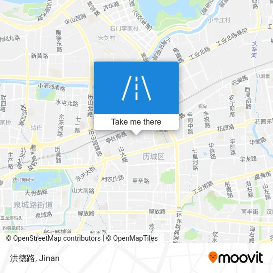 洪德路 map