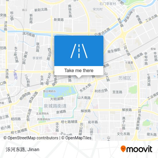 泺河东路 map