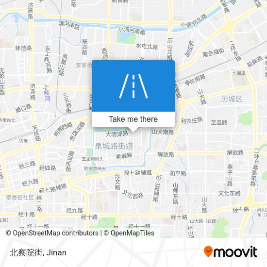 北察院街 map