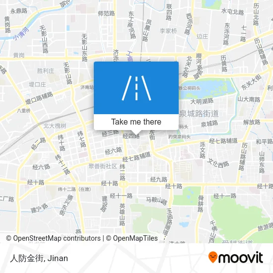 人防金街 map
