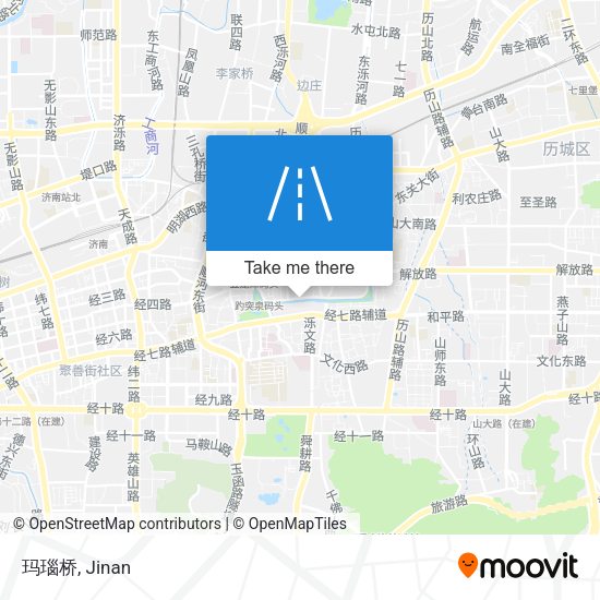 玛瑙桥 map