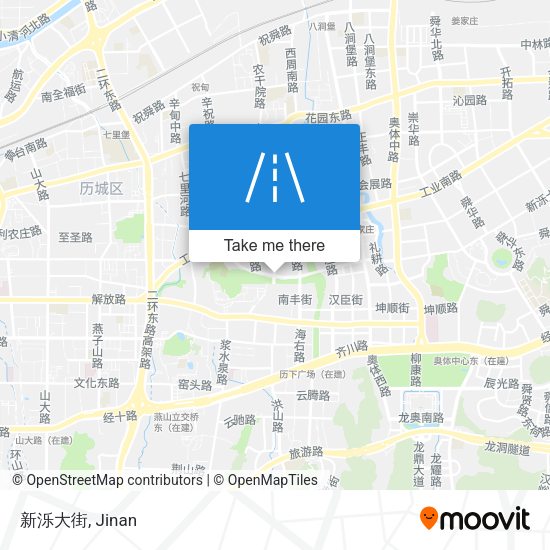 新泺大街 map