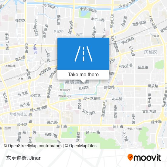 东更道街 map